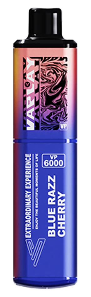 VAPLAY UK02 vape pod blue razz cherry flavor pod kit