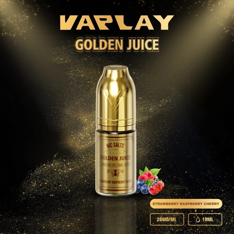 vaplay e-liquid strawberry raspberry cherry